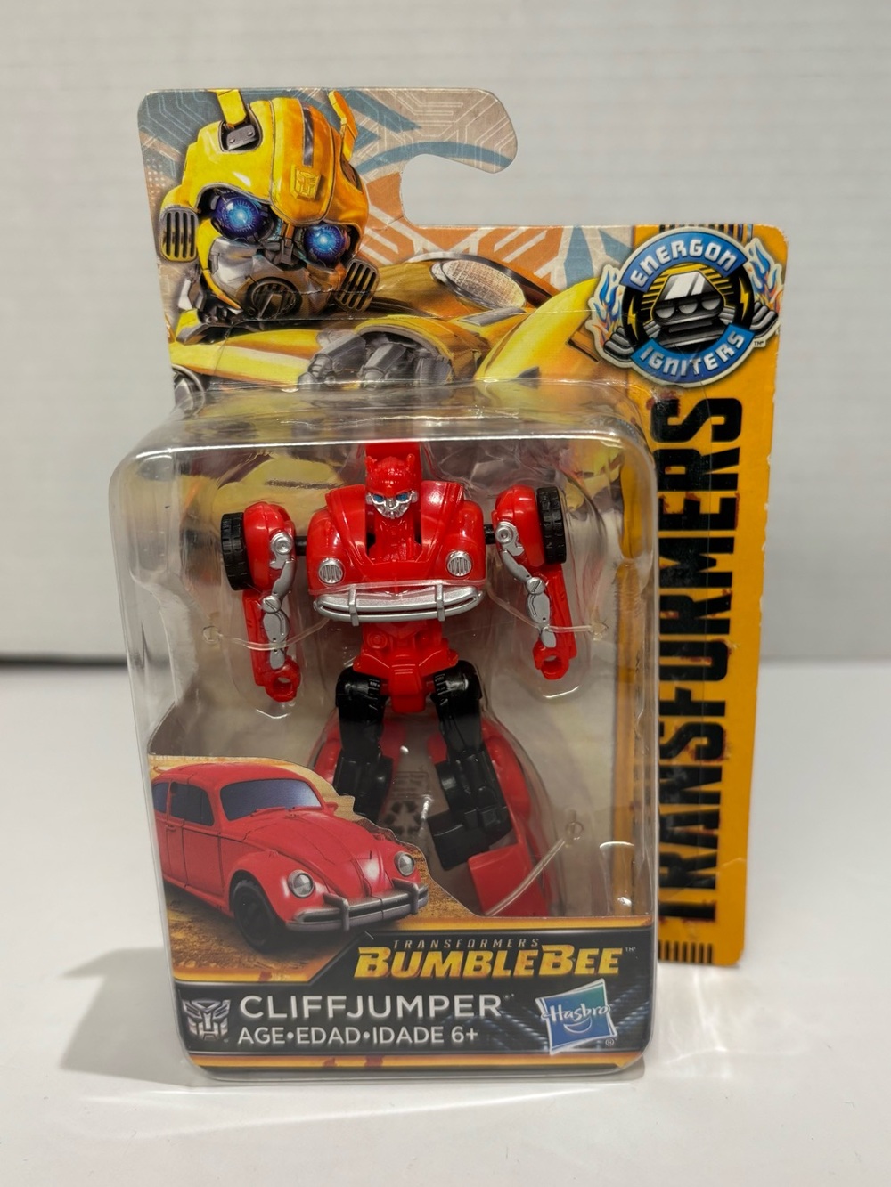 Hasbro Transformers Energon Igniters Bumblebee CLIFFJUMPER VW Beetle Figure